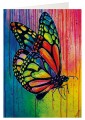 Grußkarte »Bunter Schmetterling«